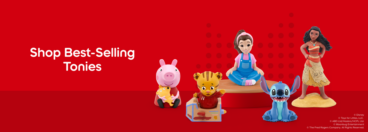 Collecting is part of the fun! Check out our Best Selling Tonies!