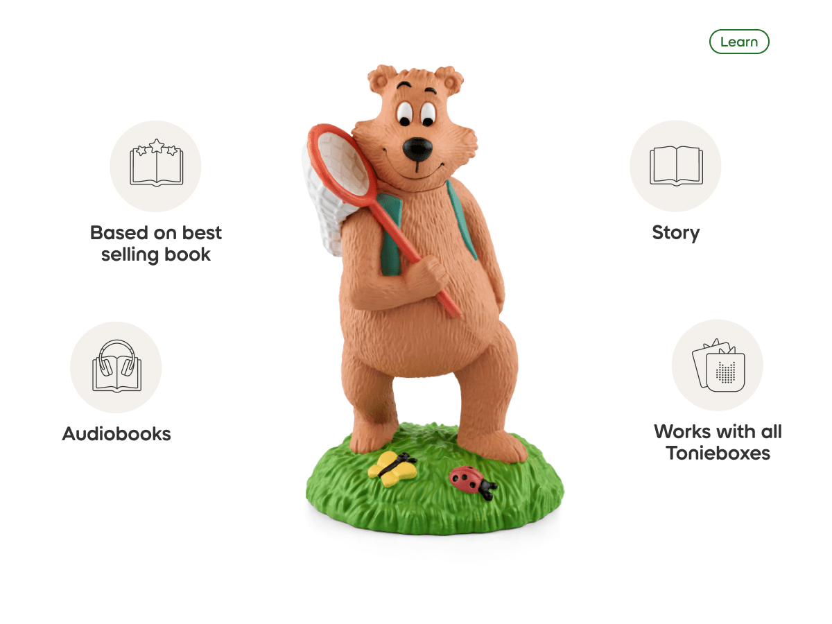 The 7 Habits of Happy Kids Tonie audio figurine, inspiring audio journeys and imaginative play