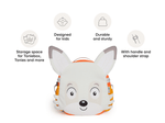 product features of Lalalinos Toniebox Character Bag - Akio