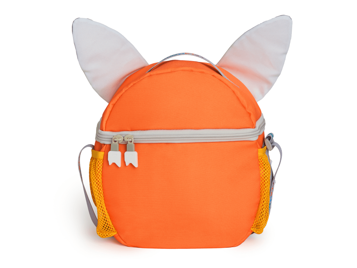 back view of Lalalinos Toniebox Character Bag - Akio