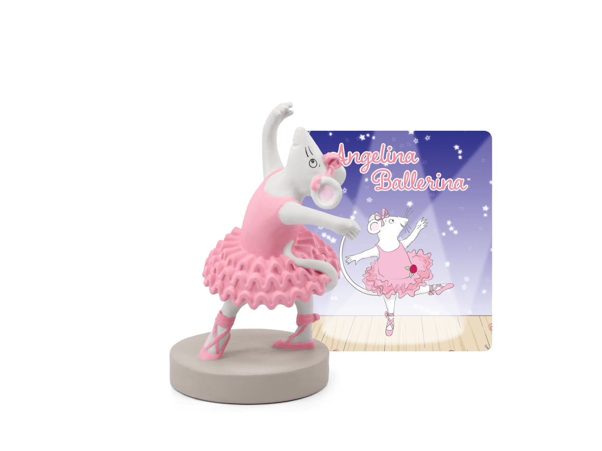 Angelina Ballerina Tonie with branded image