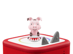Favourite Children's Songs: Animal Songs Tonie on a red Toniebox 2 ready to play audio stories and songs