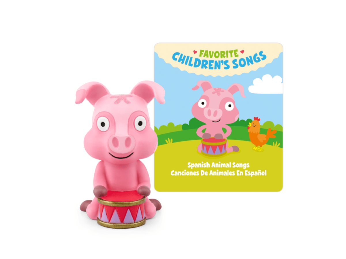 Canciones de Animales Tonie audio figurine with content illustration