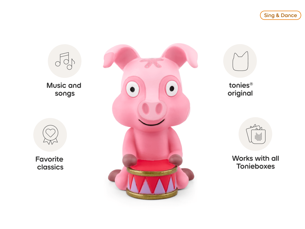 Canciones de Animales Tonie  audio figurine, inspiring audio journeys and imaginative play