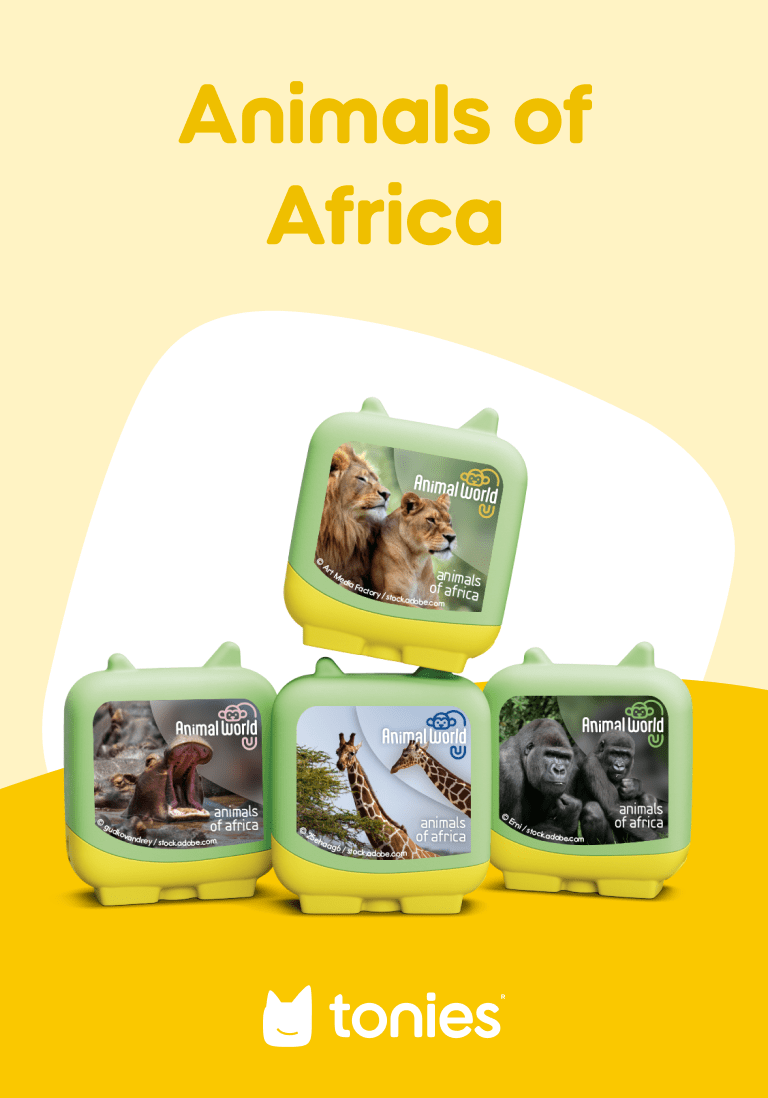 Animals of Africa Pocket Tonies | tonies® US