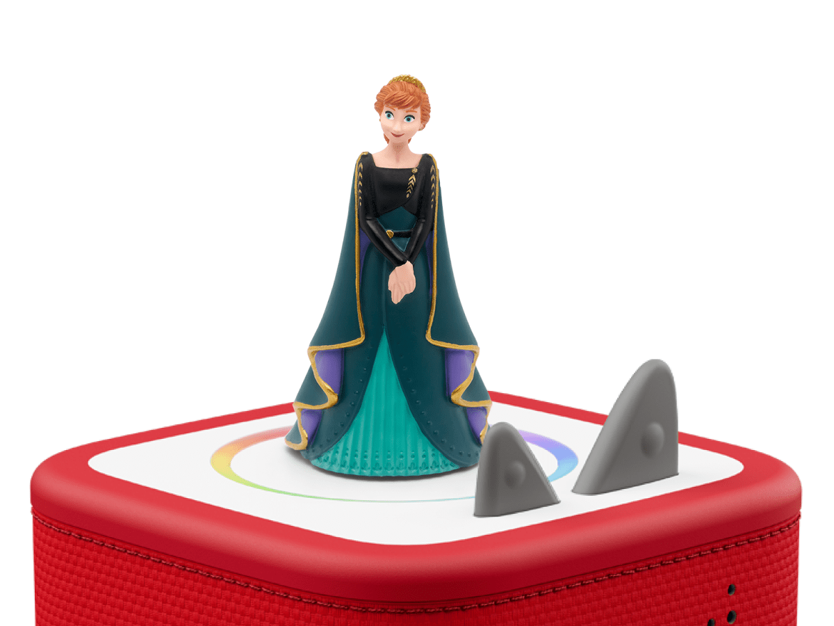 Disney Frozen 2: Anna Tonie on a Red Toniebox