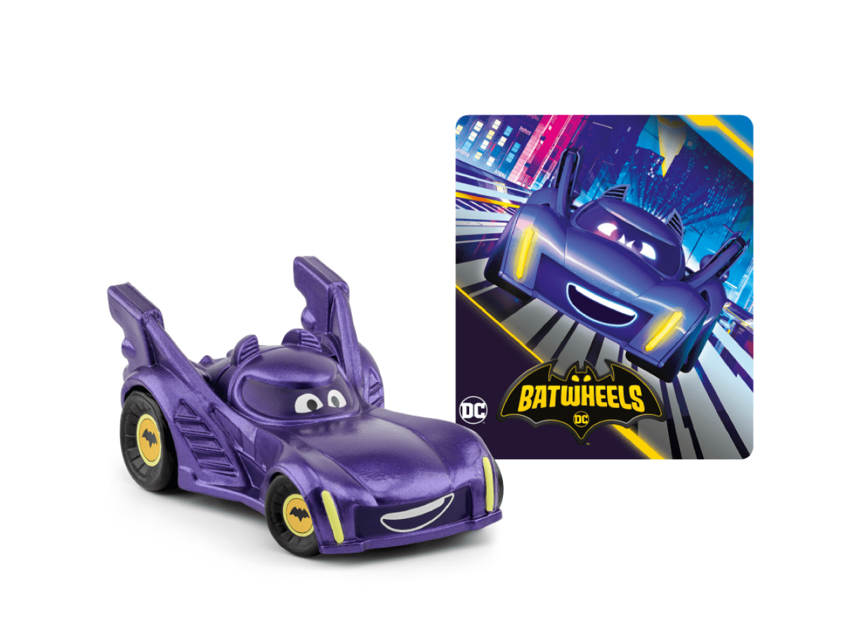 DC: Batwheels Tonie with a branded content card