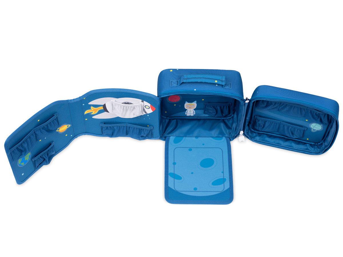 Carrying Case Max - Blast Off Overhead Fully Open