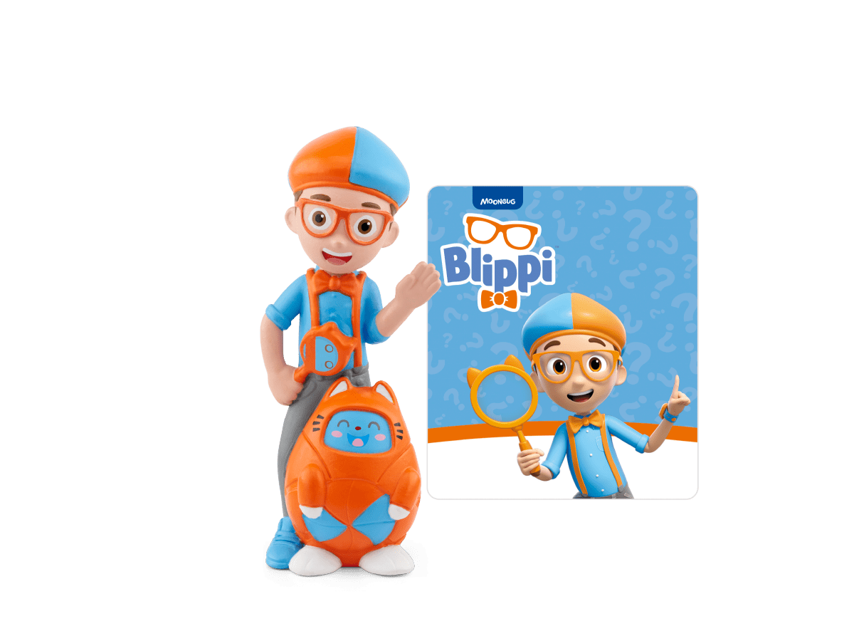 Blippi Tonie with branded image
