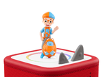 Blippi Tonie on a Red Toniebox