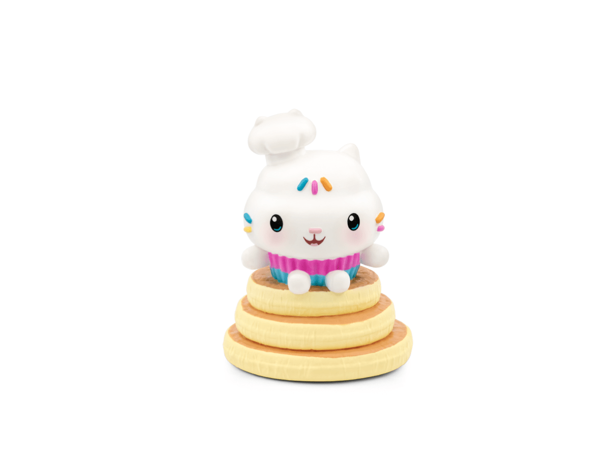 Gabby's Dollhouse- Cakey Cat audio figurine for the Toniebox, which plays audio content