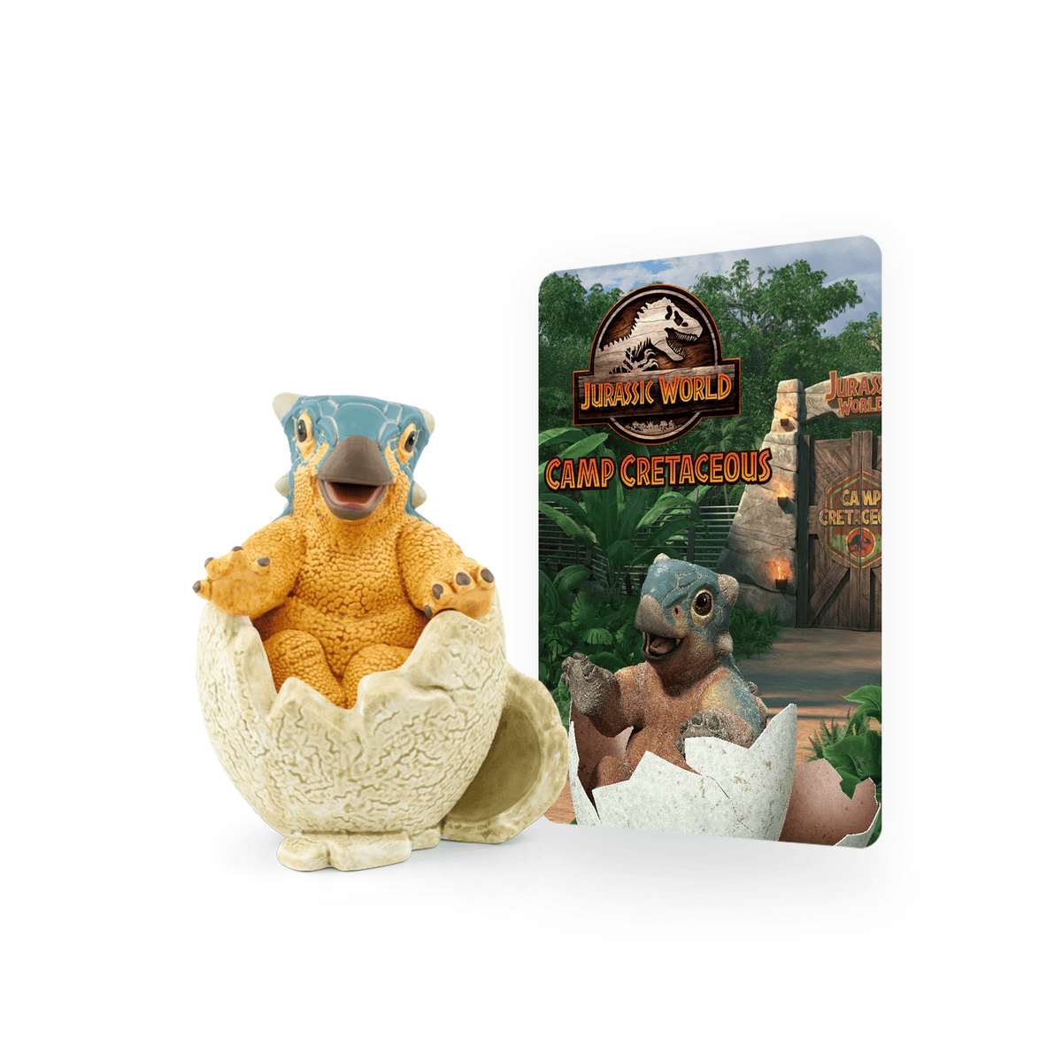 Jurassic World: Camp Cretaceous Tonie with branded image