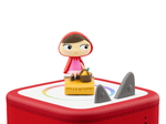Caperucita Roja & Otros Cuentos De Hadas Tonie on a red Toniebox 2 ready to play audio stories and songs