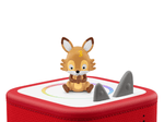 Canciones para Contar on a red Toniebox 2 ready to play audio stories and songs