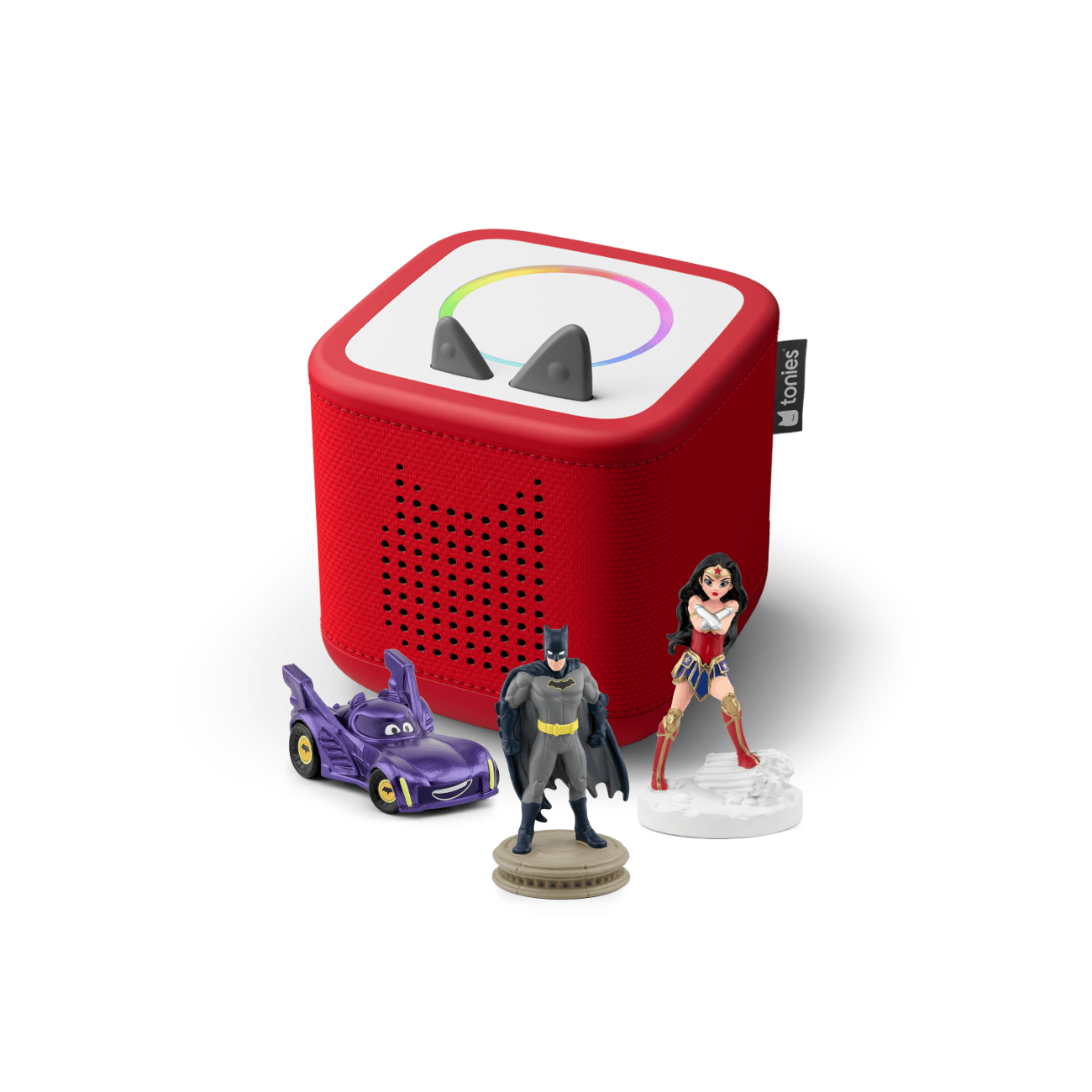 Toniebox 2 Sunset Red DC Comics Tonie Bundle | tonies® US