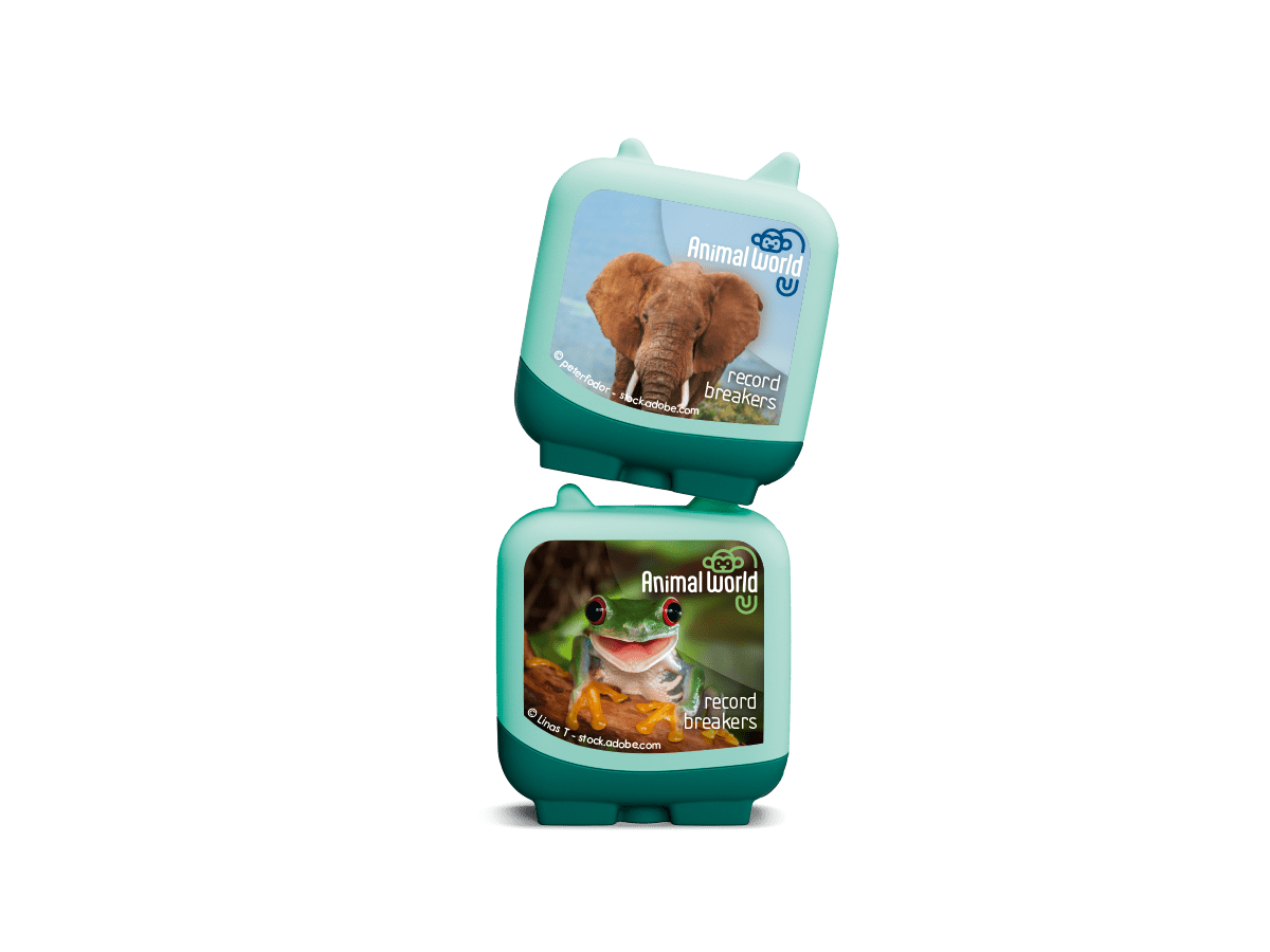 Animal World Elephant and Frog Clever Tonies - 2 Pack