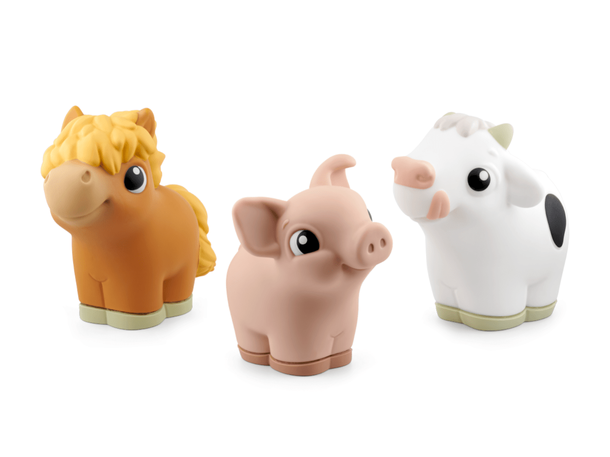 My First Tonie Set, including Cow, Pig, and Horse