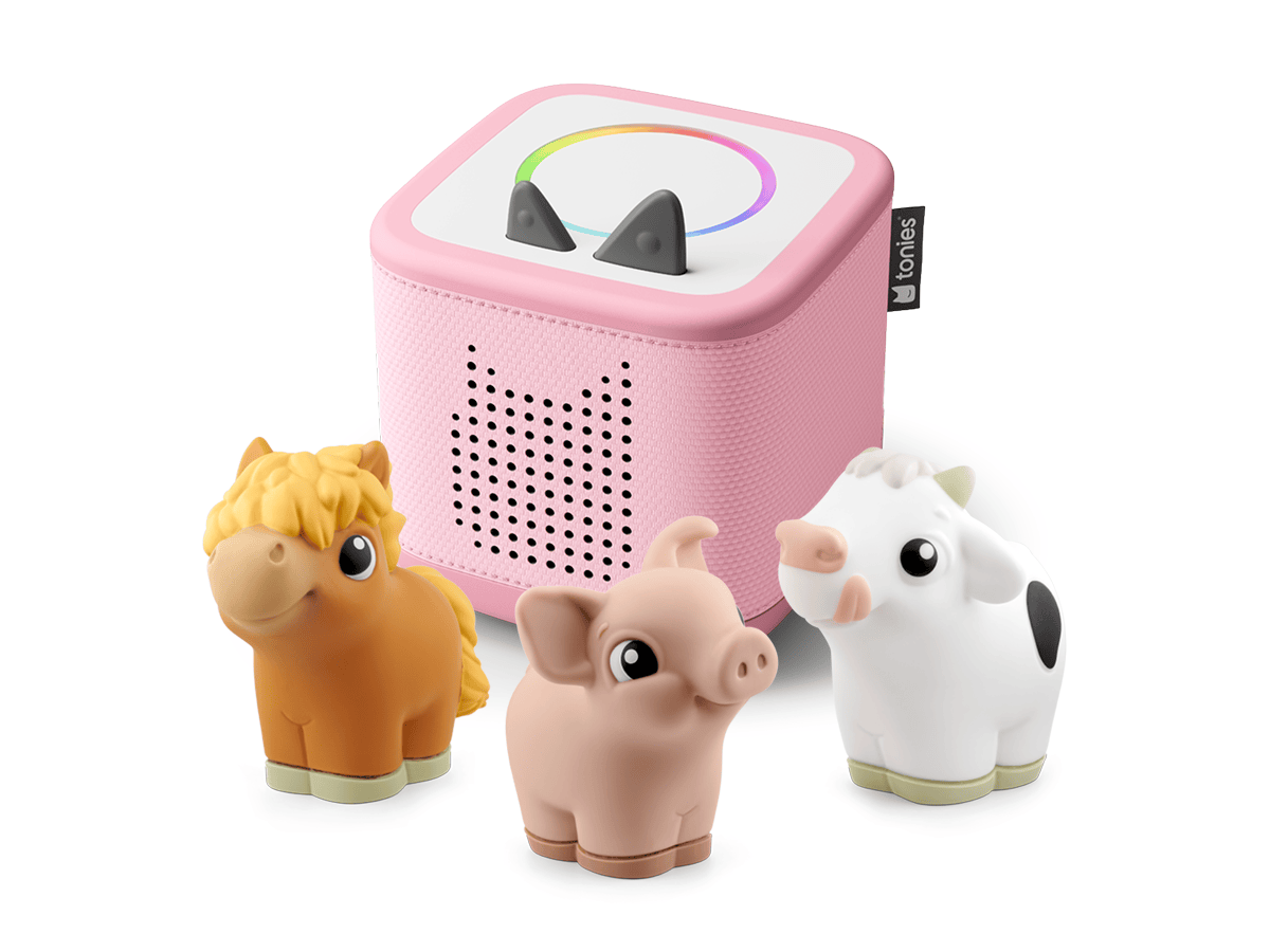 My First Tonies Farm Set Toniebox 2 Starter Set - Cloud Pink – tonies®