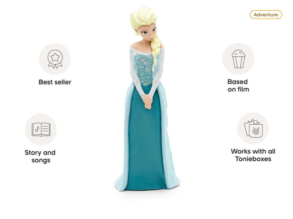Disney Frozen Elsa Tonie with product features
