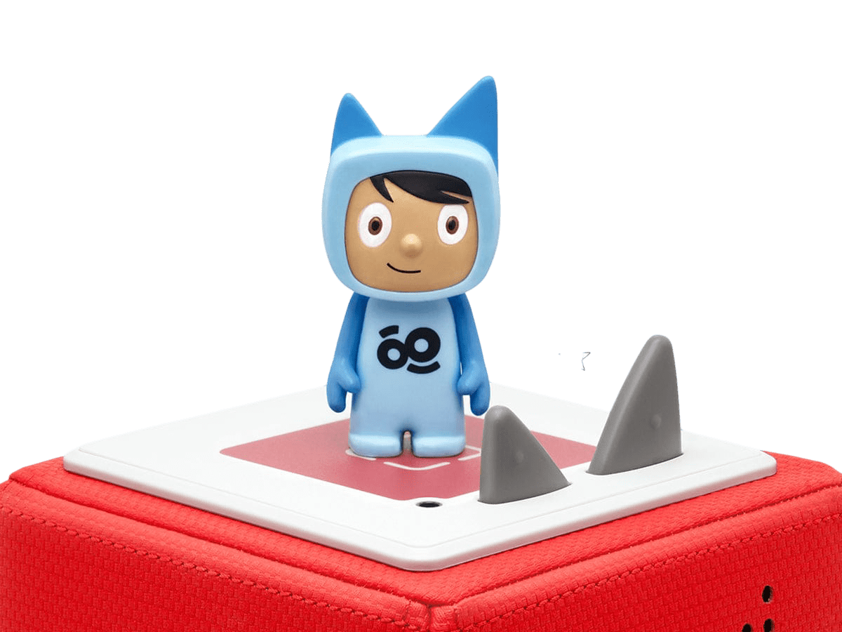 GoNoodle x tonies® Mindfulness Tonie on a Red Toniebox