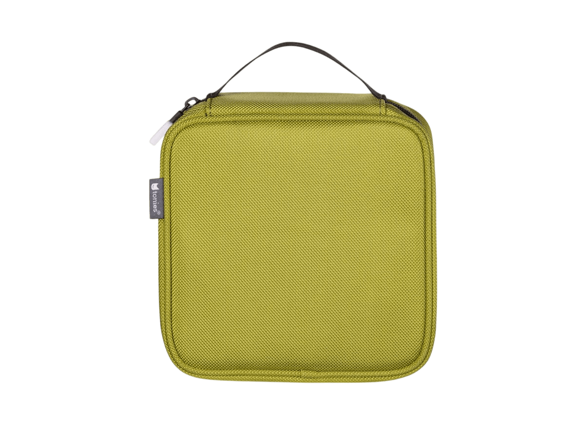 Green carrying case back