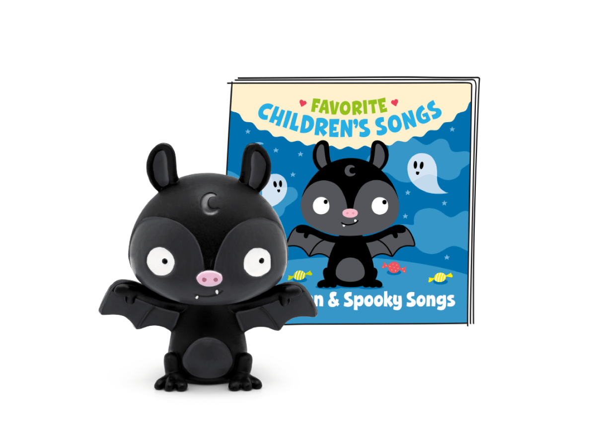 Favorite Children's Songs: Halloween & Spooky Songs Tonie with a branded content card