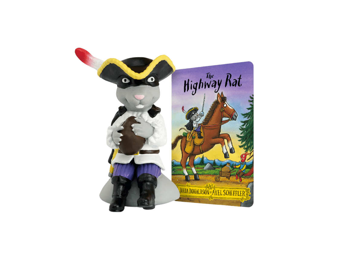 Julia Donaldson: Highway Rat Tonie with branded image