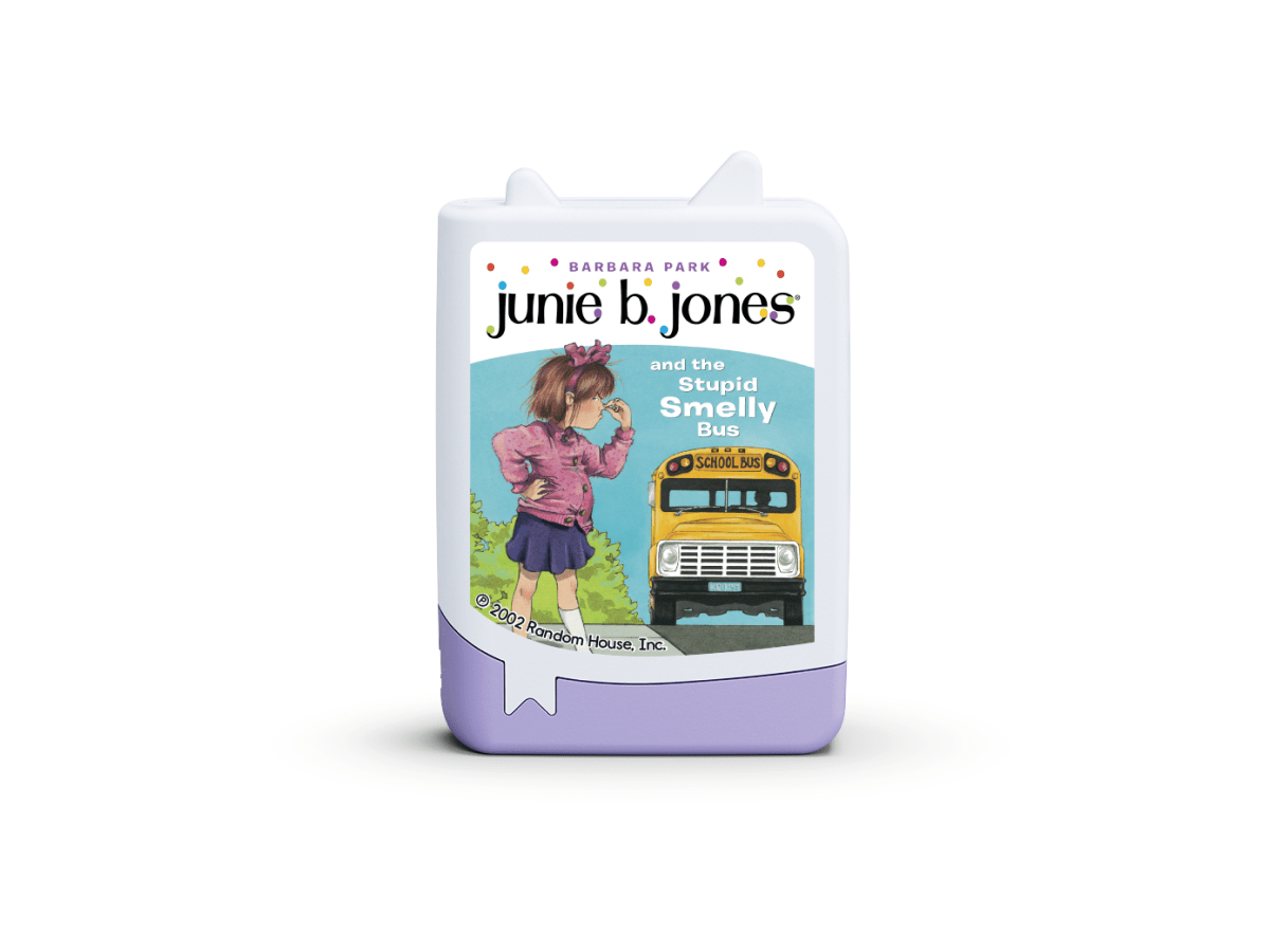 Junie B Jones Tonie audio figurine for the Toniebox, which plays audio content