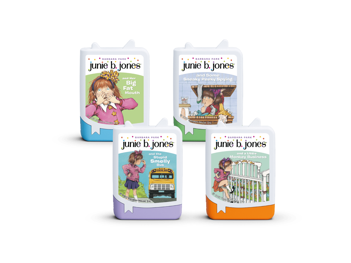 Junie B Jones Tonie audio figurine for the Toniebox, which plays audio content