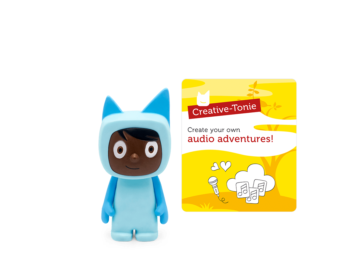 Light Blue with Dark Hue Creative-Tonie with branded image