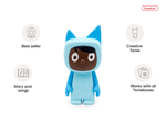 Creative-Tonie Light Blue Dark audio figurine, inspiring audio journeys and imaginative play