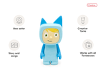 Creative-Tonie Light Blue Light audio figurine, inspiring audio journeys and imaginative play
