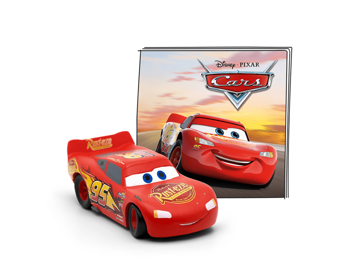 Disney & Pixar Cars: Lightning McQueen Tonie with a branded content card
