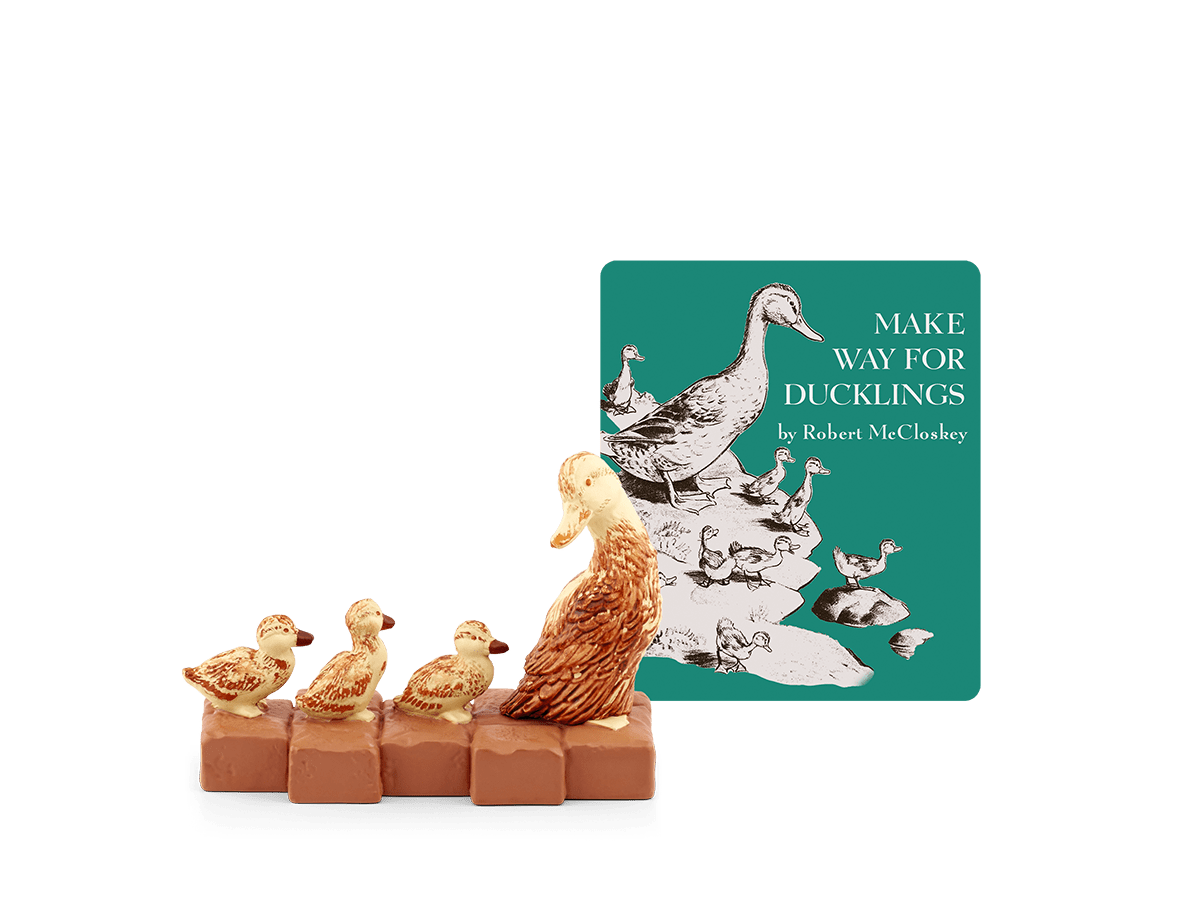 Make Way for Ducklings Tonie with branded image