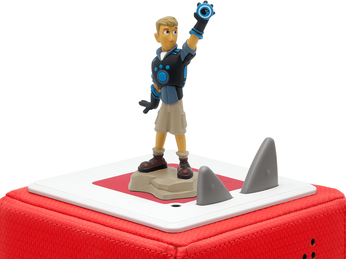 Wild Kratts: Martin Tonie on a red Toniebox