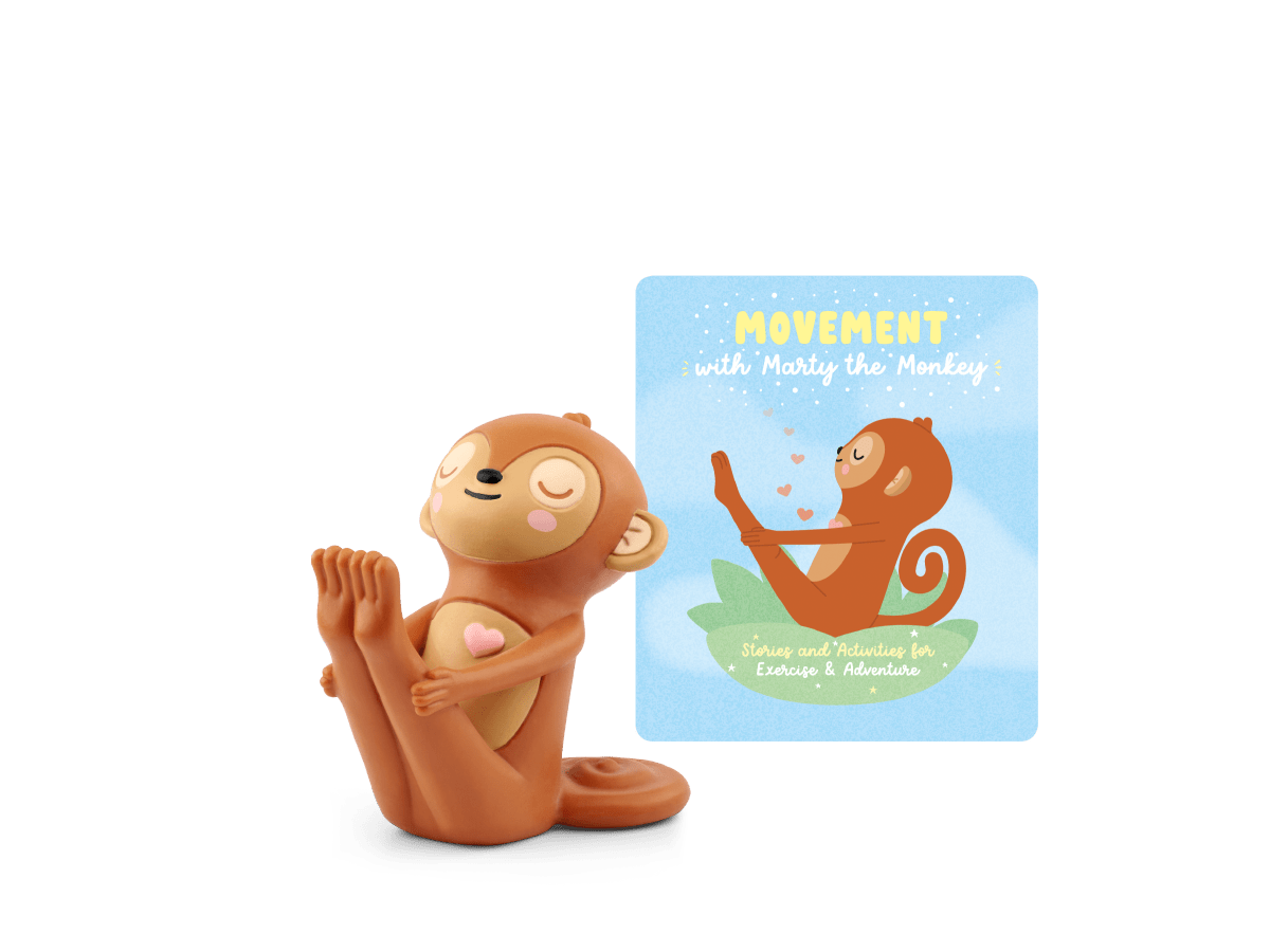 Mindfulness: Movement with Marty the Monkey Tonie with branded image