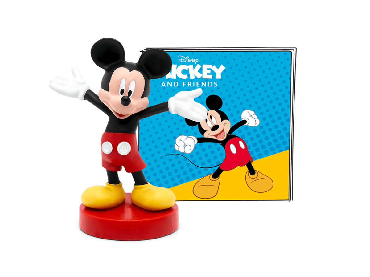 Disney Mickey Mouse Tonie with a branded content card