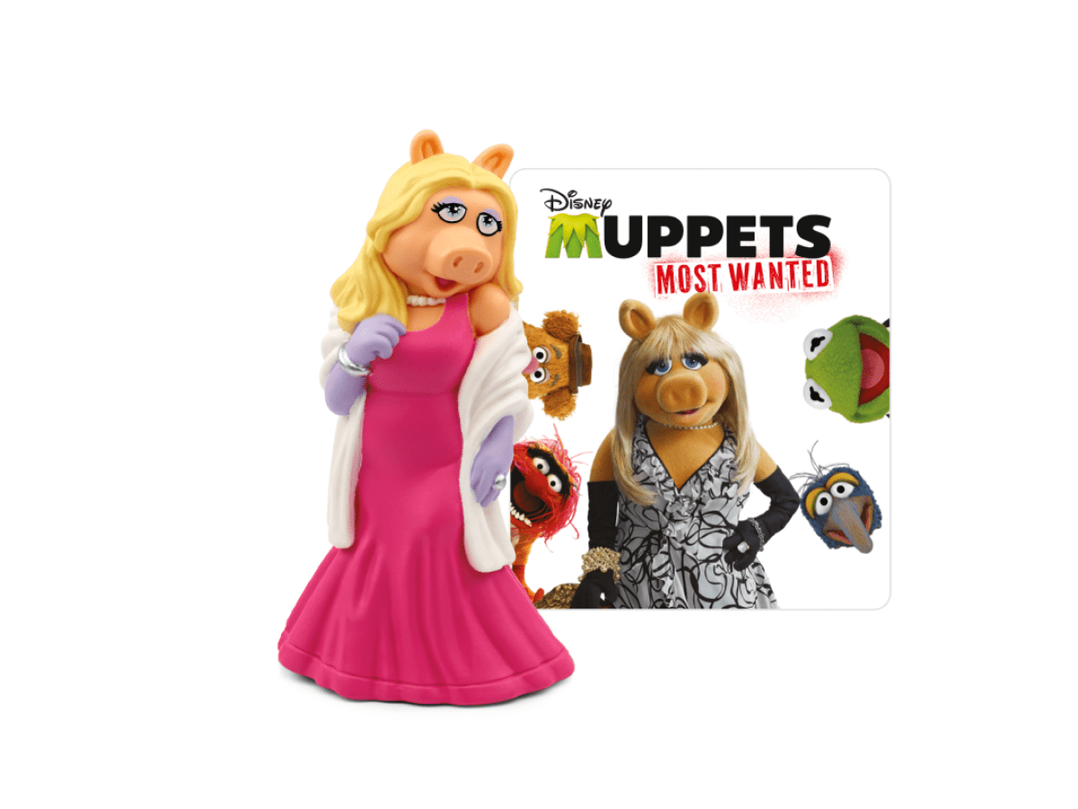 Disney The Muppets: Miss Piggy Tonie with a branded content card