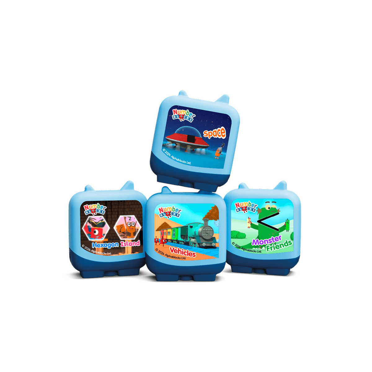 Numberblocks Pocket Tonies - 4 Pack – tonies®