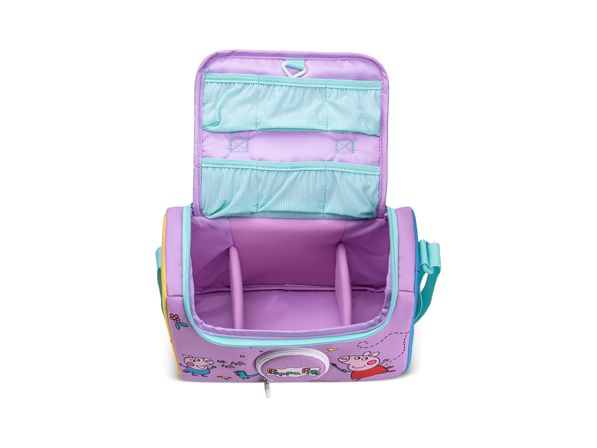 Peppa Pig Listen & Play Bag open view empty
