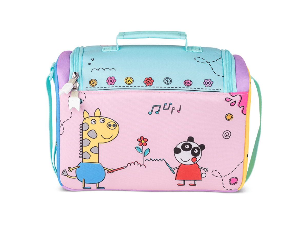 back view of the Listen & Play Bag - Peppa Pig