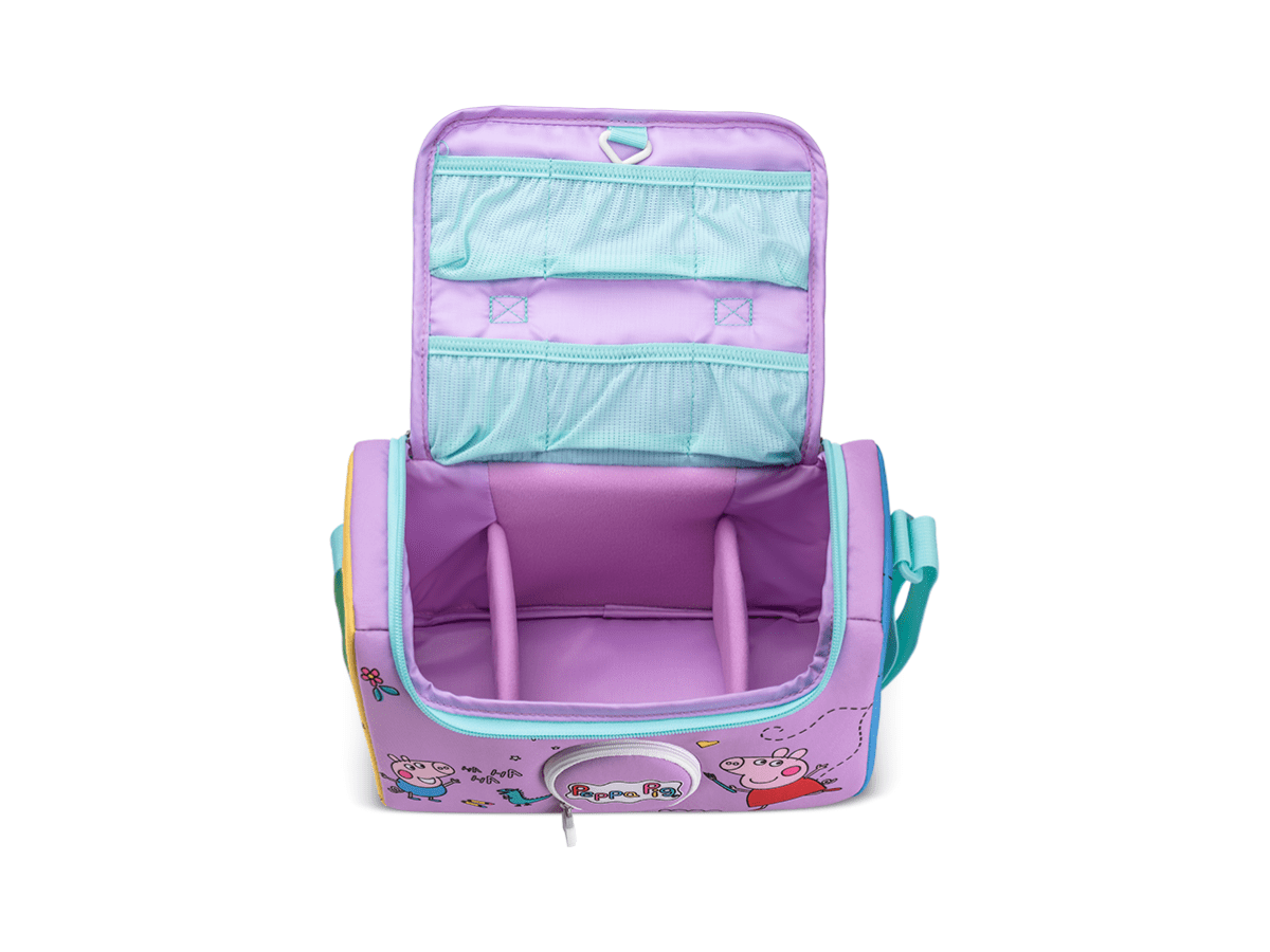 open and empty view of the Listen & Play Bag - Peppa Pig