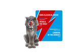 Peter & the Wolf Tonie with a branded content card