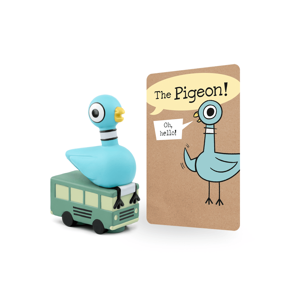 Mo Willems' The Pigeon Series Tonie with branded image