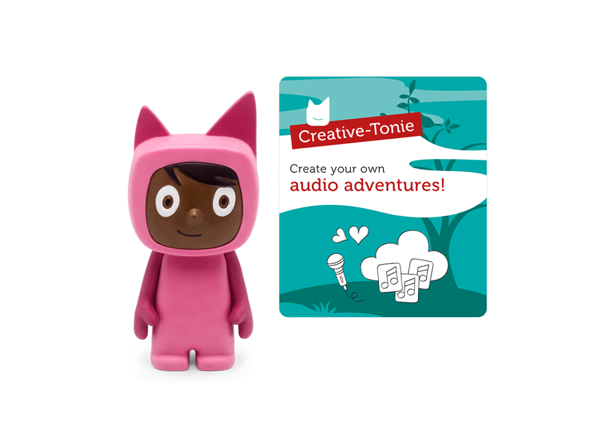 Pink with Dark Hue Creative-Tonie with a branded content card