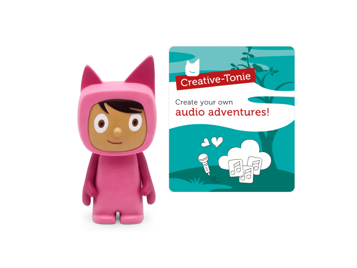 Pink with Medium Hue Creative-Tonie with a branded content card
