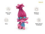 Trolls Poppy Tonie audio figurine, inspiring audio journeys and imaginative play