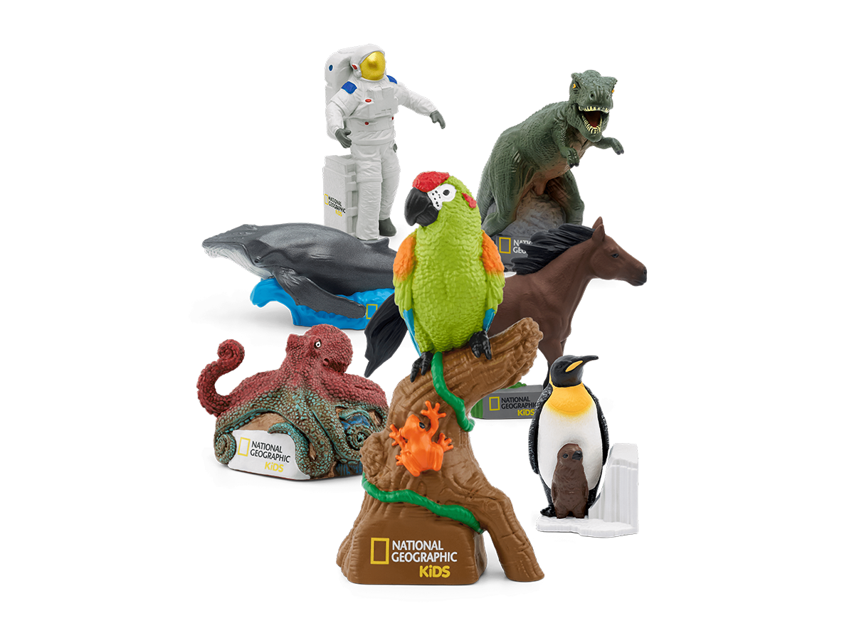 Toniebox セット　ディズニー　ナショナルジオグラフィック National Geographic Kids 7 Tonies Set | tonies®