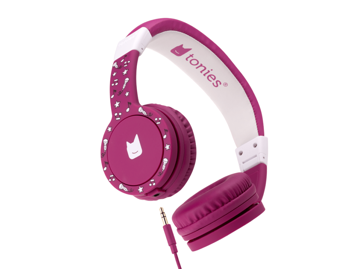 tonies® purple wired headphones for kids