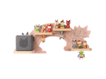 Small Display Shelf - Rainbow filled